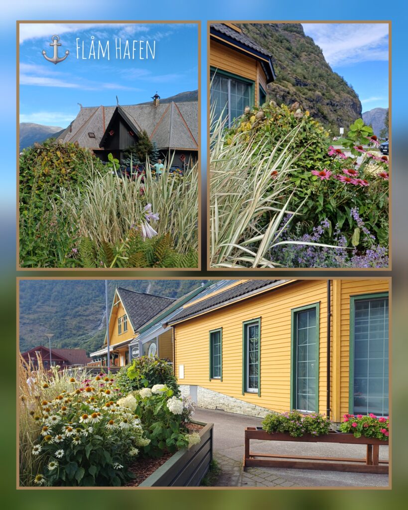 Im Hafen von Flåm