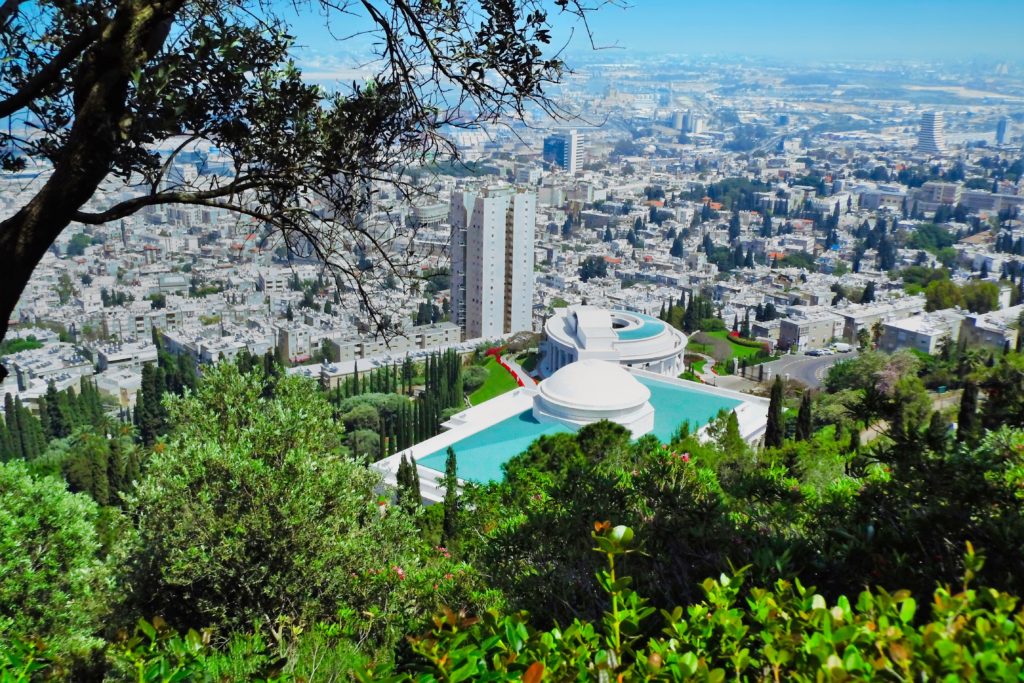 Blick auf Haifa