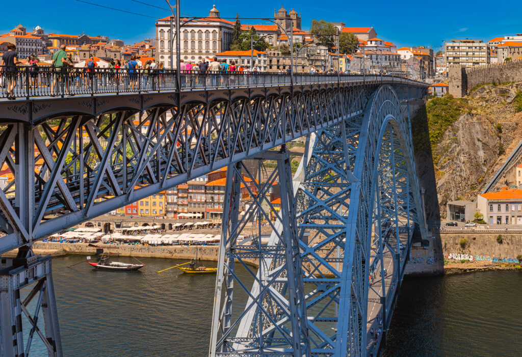 Ponte Dom Luis I in Porto