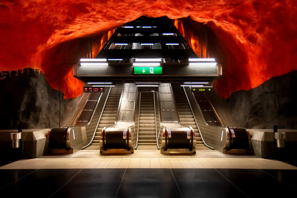 Station Solna centrum - Metro Stockholm