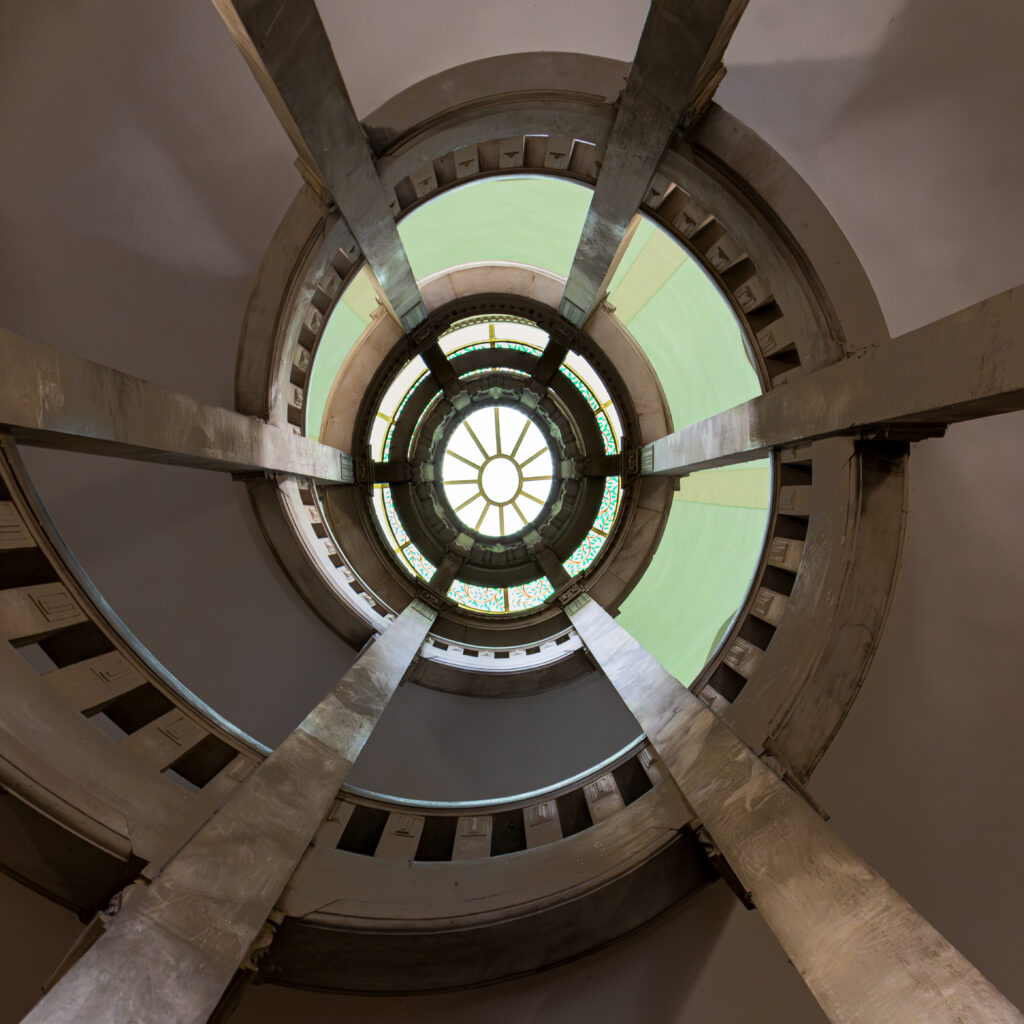 Treppen nach oben - Neues Rathaus